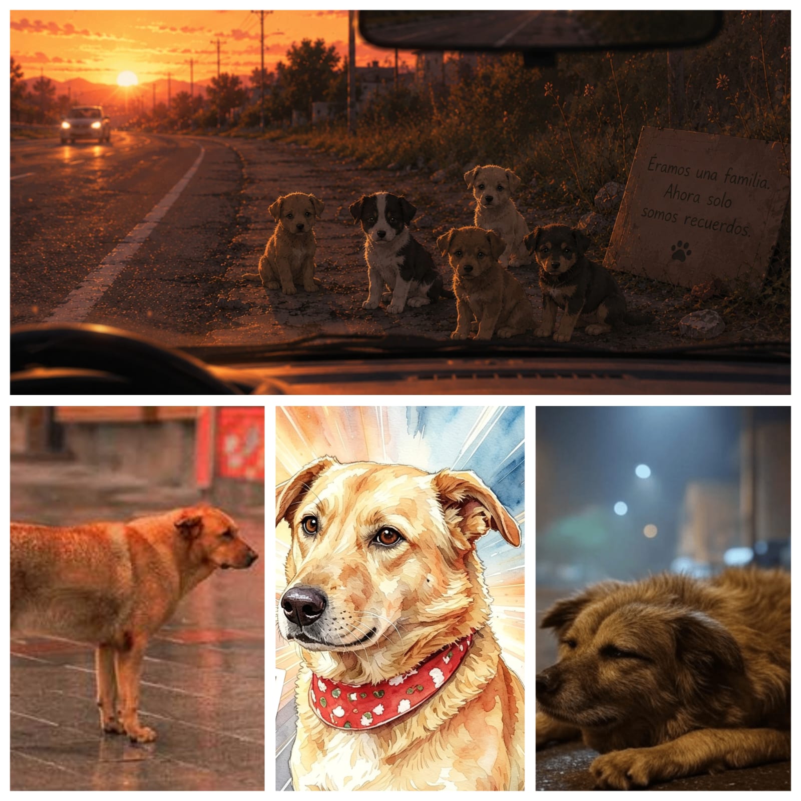 El abandono comienza mucho antes de que un animal llegue a la calle