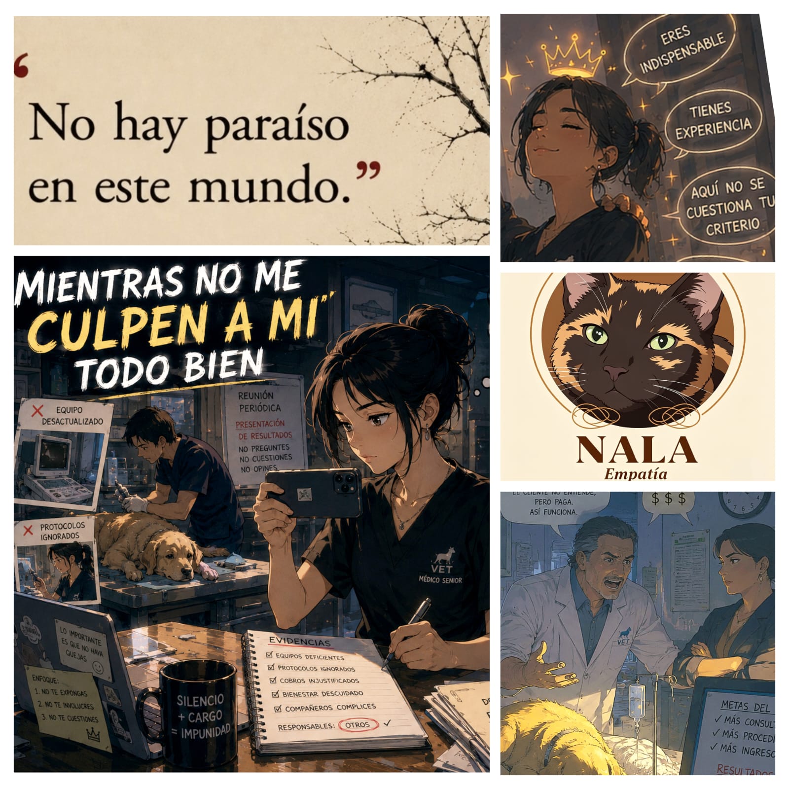 Cuando el silencio pesa más que la consulta: ética, presión laboral y bienestar animal