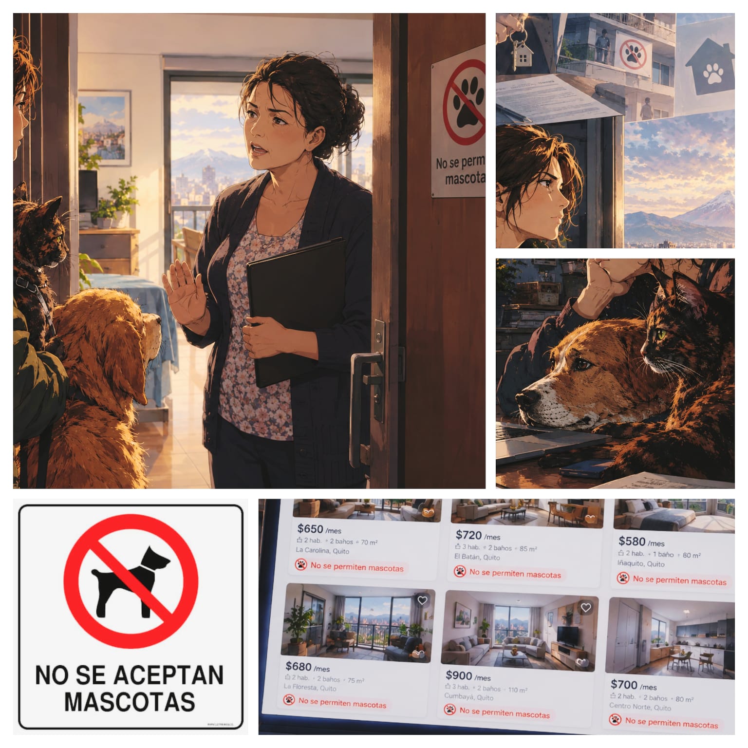 ¿Puede una vivienda decidir si una familia puede seguir teniendo a su animal?